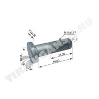Шпилька колеса М18*1.5*58/67MM