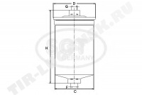 Фильтр топливный Фильтр топливный