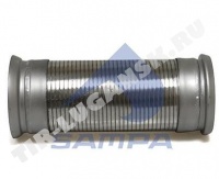 Гофра глушителя D100/L290