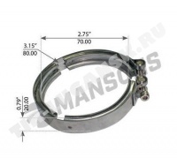 Хомут интеркуллера 77*20 Хомут интеркуллера 77*20
