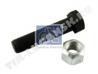 Screw with nut