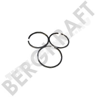 Кольца компрессора 80mm 1.00 (толщ. 2.5x2.5x4.0mm)