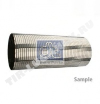 Гофра глушителя D102*355