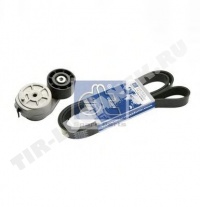 Belt tensioner, complete