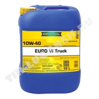 Масло RAVENOL Euro6 Truck 10w40 10л
