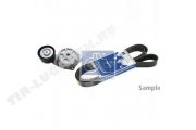 Belt tensioner, complete