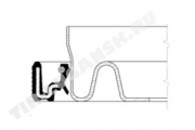 Сальник к/в передний 42*65*10 Сальник к/в передний 42*65*10