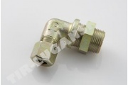Соединитель уголок М16*1,5/D8 металл