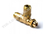 Соединитель тройник М16*1.5 D8/D8 латунь