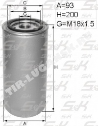 Фильтр топливный