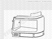 Рамка фары LH