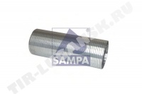Гофра глушителя D100/L300