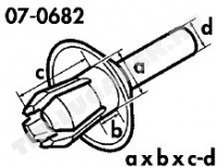 Клипса 7.9*3*12-5