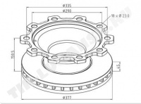 Диск тормозной 377*45 Диск тормозной 377*45