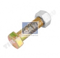 Screw with nut