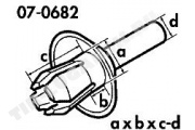 Клипса 7.9*3*12-5