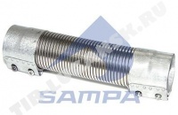 Гофра глушителя D75/L270