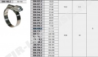 Хомут патрубка интеркулера 83-105