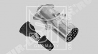 Вилка электрическая N алюминий