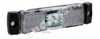 Фонарь габаритный - LED 24V бел
