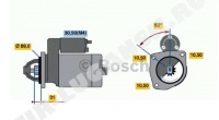 Стартер 24v 4.8kw