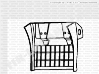 Крыло заднее прав. (задняя часть)