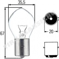 Лампочка 24v35w BA20s