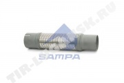 Гофра глушителя D77*365
