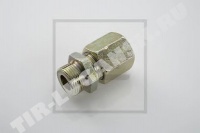 Соединитель М16*D15 метал